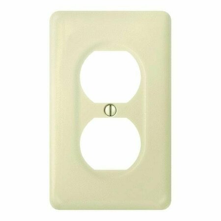 JACKSON DEERFIELD Porcelain Biscuit Outlet Wall Plate 988BN